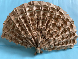 Peacock, designed by Yudai Imai, folded by Teru Kutsuna