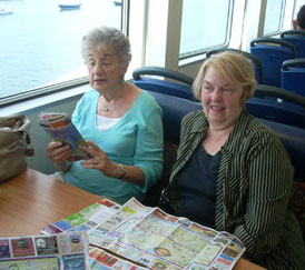 Plan your visit while on the ferry to the island