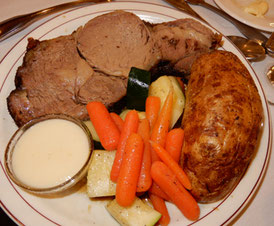 Prime Rib was Cooked to Order - Rare to Well Done