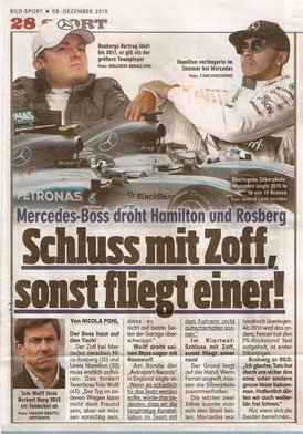 No se admiten más bromas a Nico y Lewis