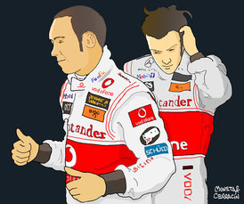 Lewis Carl Hamilton by Muneta & Cerracín