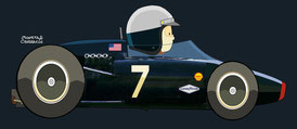 Richie Ginther by Muneta & Cerracín