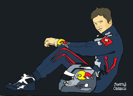 Carlos Sainz Jr by Muneta & Cerracín
