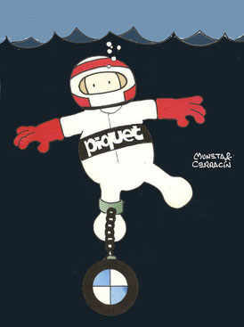 Nelson Piquet by Muneta & Cerracín