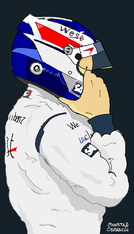 Kimi Raikkonen by Muneta & Cerracín