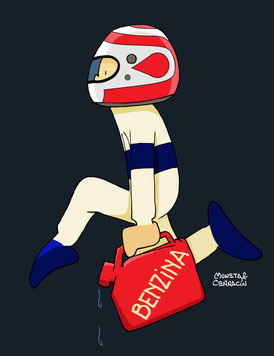 Nelson Piquet by Muneta & Cerracín