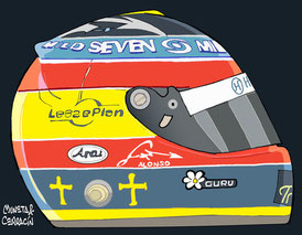 Fernando Alonso by Muneta & Cerracín
