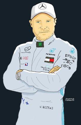 Valtteri Bottas by Muneta & Cerracín