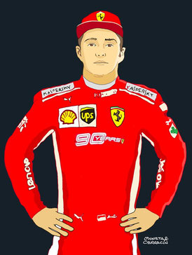 Charles Lleclerc by Muneta & Cerracín