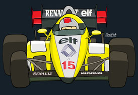 Mario Andretti by Muneta & Cerracín