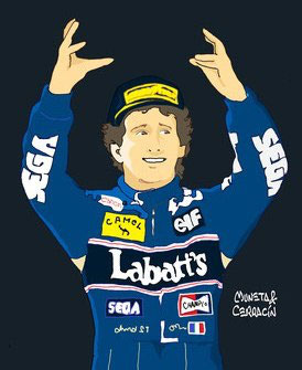 Alain Prost by Muneta & cerracín