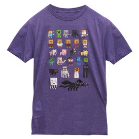 Minecraft Sprites Premium Tee マインクラフトスプライトTシャツ