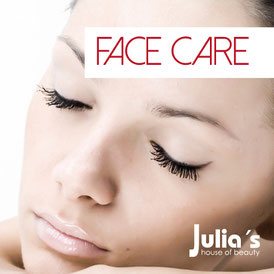 FACE CARE mit Gesichtsbehandlung bei Julia´s house of beauty in Gießen