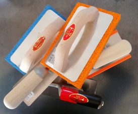 Italienische Kellen und Schwammbretter von Pavan (Ancora)