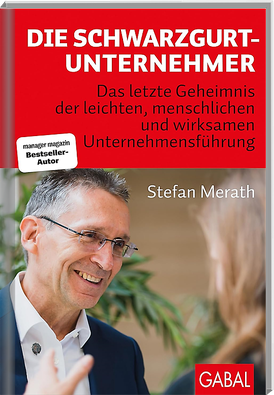 Deckblatt des Business-Romans "Die Schwarzgurt-Unterehmer" 