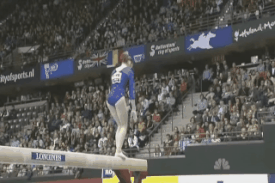 Loopflikflak - salto uitstap
