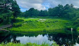 横浜カントリークラブ (名物ホール) 西コース12番 PAR3