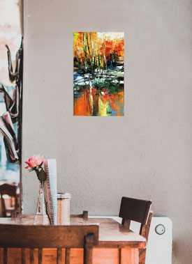 "L'appel de la forêt" - 50x30 