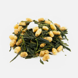 Foto, Sencha aus Shizuoka, leuchtend grasgrün.