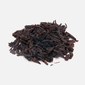Foto, Schwarzer Tee aus Sri Lanka, Ceylon, mit großen Blättern Bio-zertifiziert