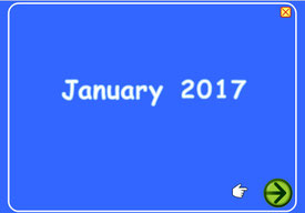 Make a calendar, learn weekdays