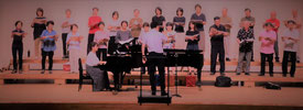 三条フェスティバル合唱団　指揮：佐藤匠　ピアノ：下村江里　三条市中央公民館