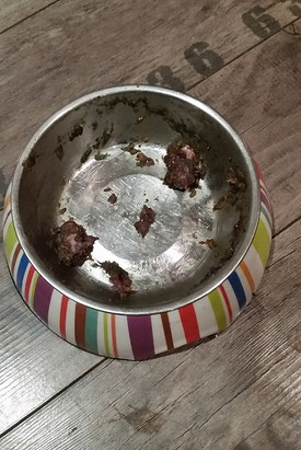 Lisha lässt einen Rest