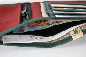 vegan wallet handmade geldbeutel
