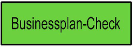 Das Bild zeigt das Wort Businessplan-Check.
