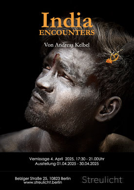 Plakat Fotoausstellung "India - ENCOUNTERS"