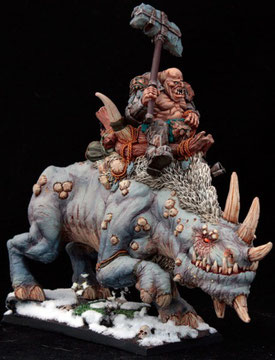 Scibor - Ogre War Rhino Rider