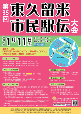 第35回東久留米市民駅伝大会