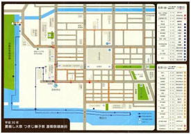6/8.9　平成30年　渡御祭順路図　