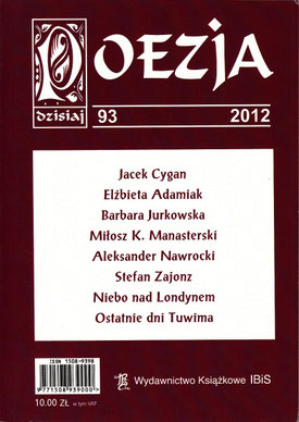 Poesie / Literaturzeitschrift "POESIE heute", Nr.98, Stefan Zajonz, S.51-56 / IBiS, Warschau, Polen 2012