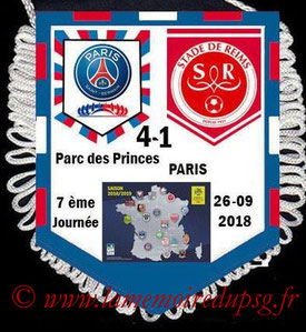 Fanion  PSG-Reims  2018-19