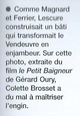 Texte et photo extraits du livre "Encyclopédie des tracteurs frabriqués en France des origines à nos jours" par Christian Descombes