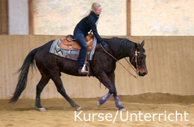 Reinhard Hochreiter bietet Reining-Kurse und Reitunterricht für Reining-Reiter.