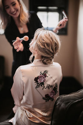 Bruidskimono voor prachtig getting ready moment
