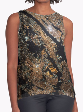 New York From Above T Shirt