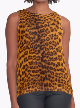 Tiger Fur Pattern Shirt
