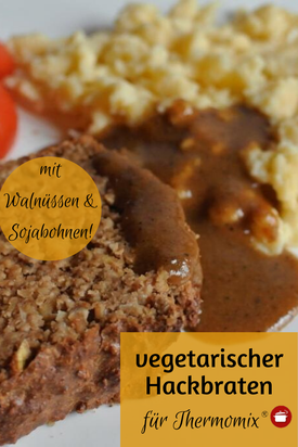 Vegetarischer #Hackbraten #vegetarischerezepte #thermomixrezepte