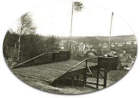 Pionierschanze in den 1950-60er Jahren / Quelle: Bürgerverein
