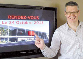 Franck Vidal, directeur de la Cité du Chocolat. 