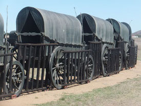 Bloedrivier-Bloodriver-Battlefield-South-Africa-Monument-Boeren-Farmers-Ox-Cart