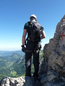 Ich und der Klettersteig
