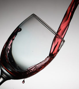 Rotwein, gesund, Ernährung, essen und trinken