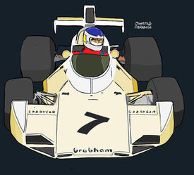 Carlos Reutemann by Muneta & Cerracín