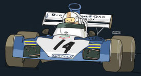 Mike Hailwood by Muneta & Cerracín