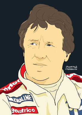 Mario Andretti by Muneta & Cerracin