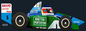 Michael Schumacher by Muneta & Cerracín